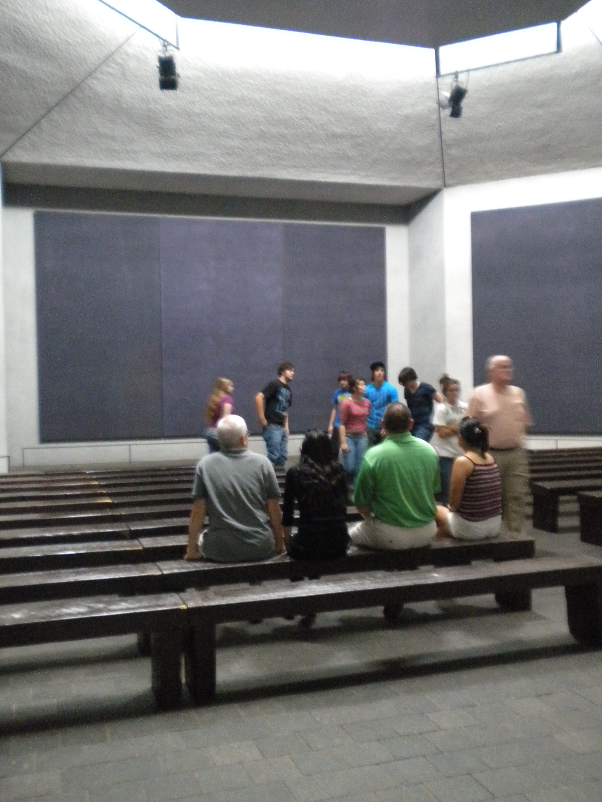 Rothko Chapel Inside